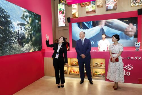 Princesa Kako visita el Pabellón Perú en la Expo 2025 Osaka-Kansai