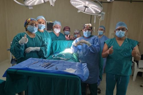Esta cirugía sitúa al Hospital Regional de Loreto a la altura de los principales nosocomios del país.