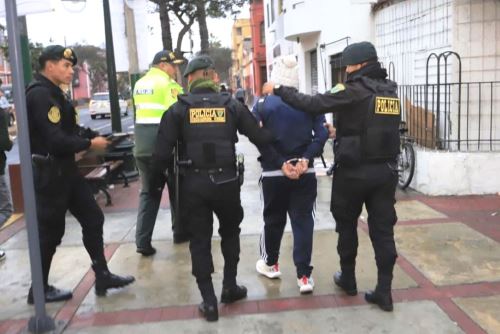 Villa El Salvador: Policía allana búnker y detiene a extranjeros con armas y droga. Foto: ANDINA/Difusión.