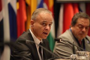 Ministro de Energía y Minas, Jorge Montero.