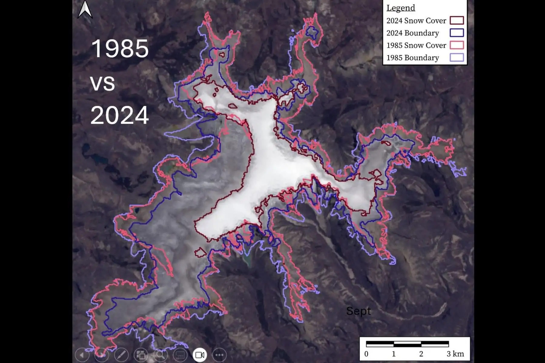 A lo largo de su carrera, el Dr. Lonnie Thompson ha liderado más de 60 expediciones científicas a glaciares de alta montaña en Sudamérica, Asia y África. Foto: ANDINA/Braian Reyna