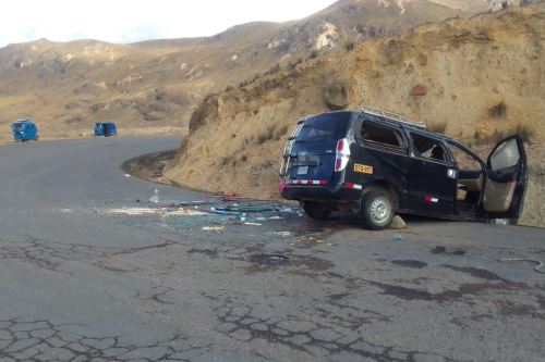 Una mujer falleció y 8 miembros de su familia resultaron heridos en accidente. Foto: ANDINA/Difusión