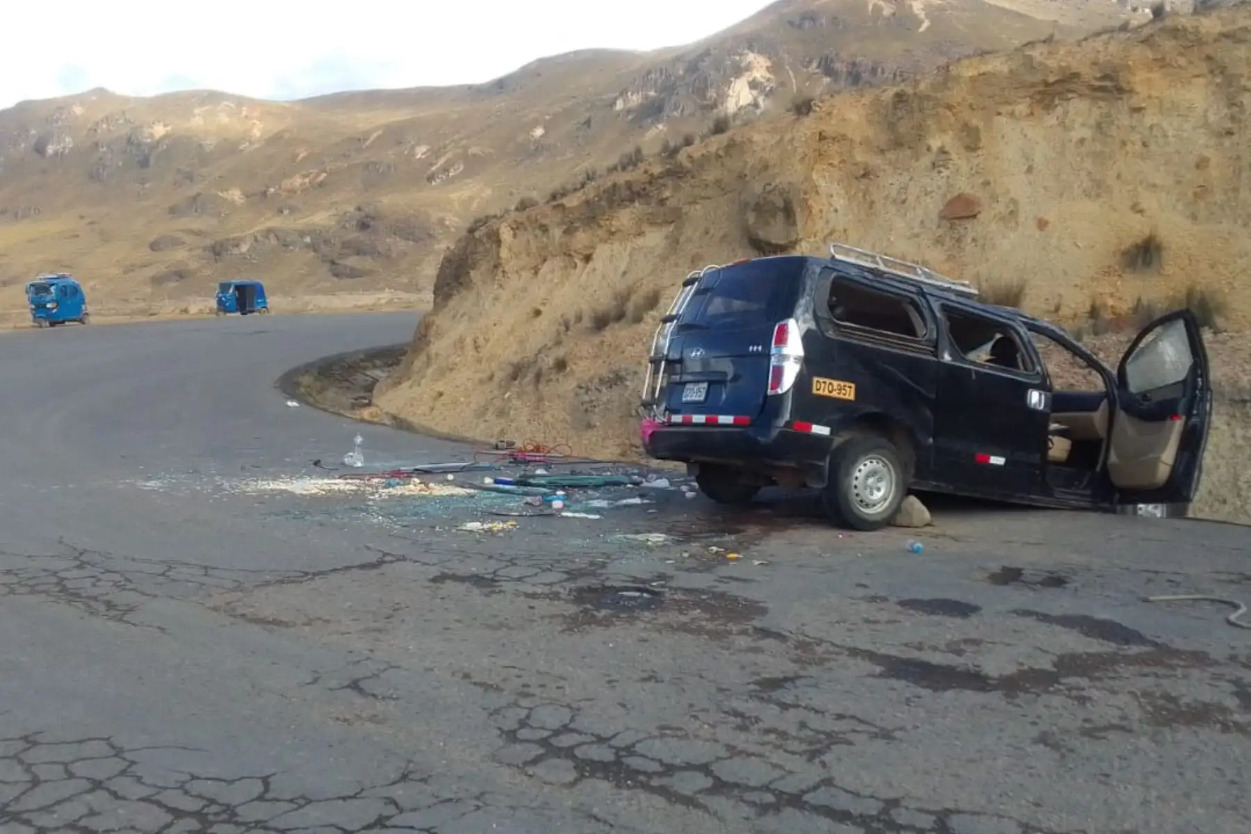 Una mujer falleció y 8 miembros de su familia resultaron heridos en accidente. Foto: ANDINA/Difusión