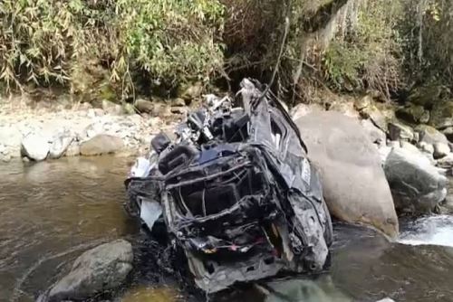 Engtre los fallecidos hay un menos de 2 años de edad. Fotos: Subprefectura Paucartambo