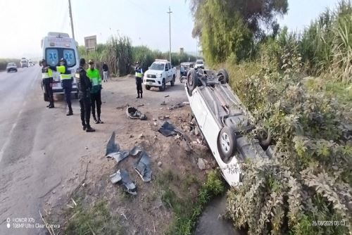 Ni el chofer, ni los pasajeros tuvieron lesiones de consideración, por lo que tras la evaluación y un periodo de observación fueron dados de alta.