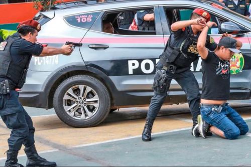 Mininter: PNP reduce robos y homicidios en Lima en lo que va del 2025. Foro: ANDINA/Difusión.