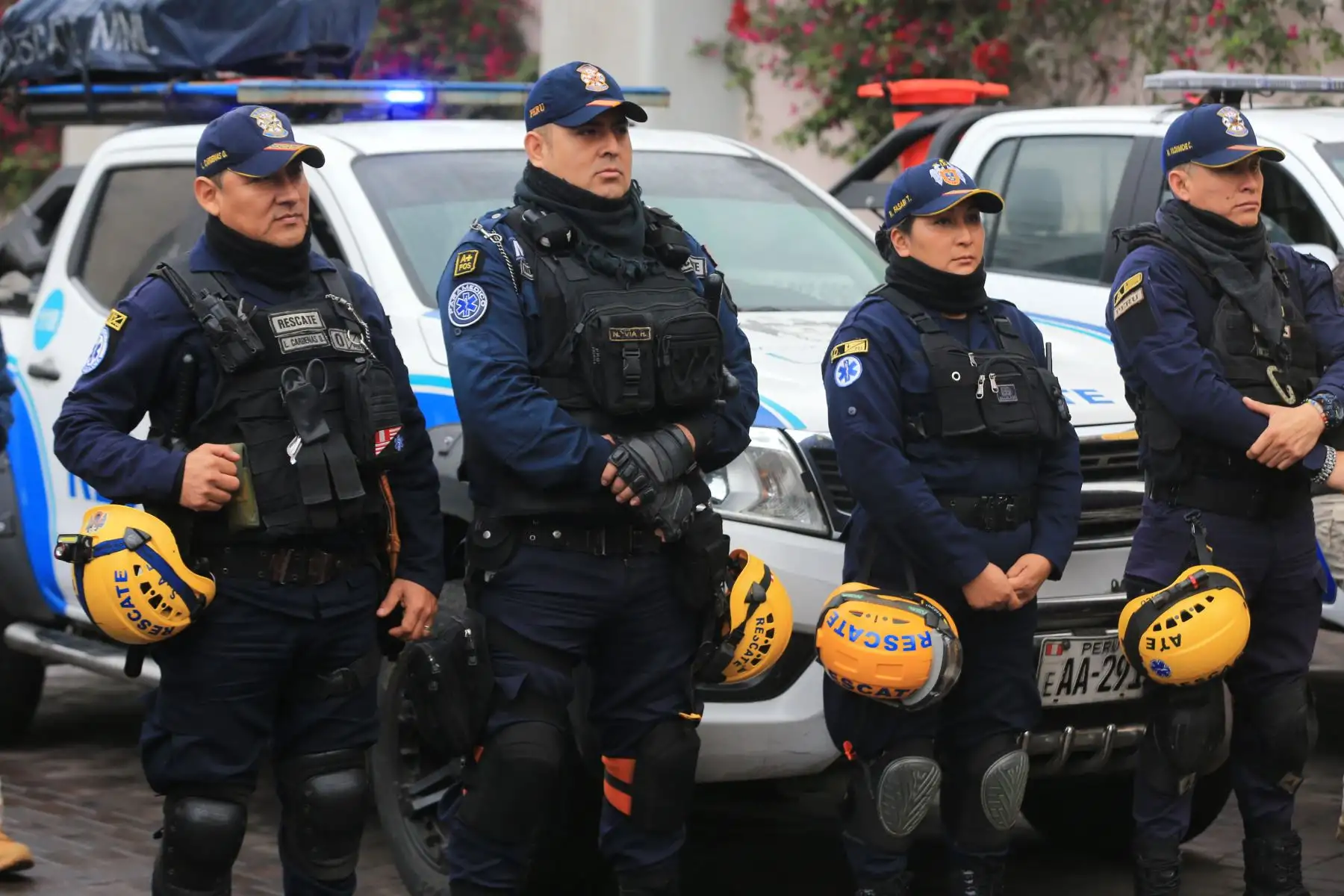 Desde las 5 de la mañana del sábado 30 de agosto entrará en vigencia el Plan de Seguridad Santa Rosa de Lima, que busca garantizar el orden y la protección de los miles de fieles que llegarán al santuario ubicado en la avenida Tacna, en el Cercado de Lima. Foto: ANDINA/Héctor Vinces