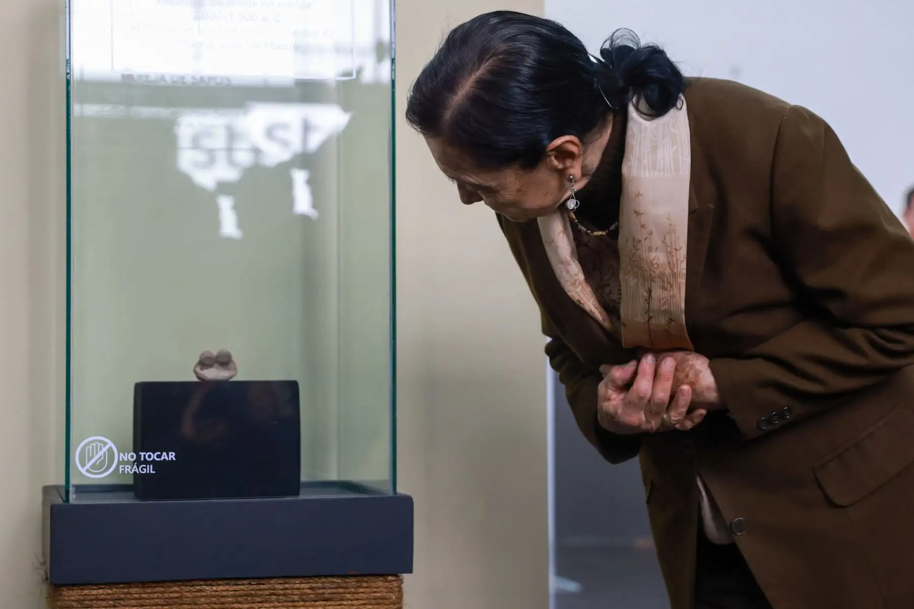 El Ministerio de Cultura, a través de la Zona Arqueológica Caral, presentó los resultados de 18 años de investigación en Vichama, ciudad agropesquera de hace 3,800 años en Végueta, Huaura. Entre los hallazgos destacan frisos, maquetas y símbolos en arcilla, como sapos asociados a la lluvia y la vida, que evidencian mensajes ideológicos sobre el agua, la cohesión social y la resiliencia frente al cambio climático, transmitidos por la civilización Caral. Foto: ANDINA/Luis Iparraguirre