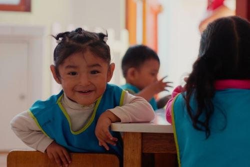 Los servicios de Cuna Más se orientan a reforzar el desarrollo infantil temprano. Foto: ANDINA/Difusión.