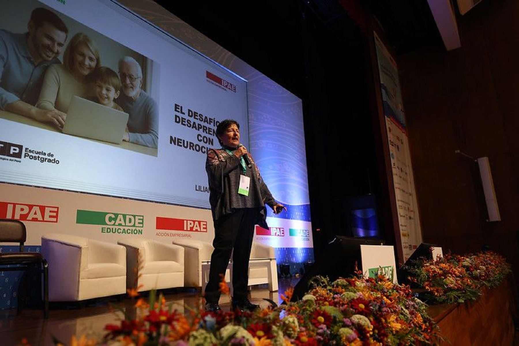 Liliana Alvarado, Directora General de la Escuela de Postgrado de la Universidad Tecnológica del Perú en CADE Educación 2025: