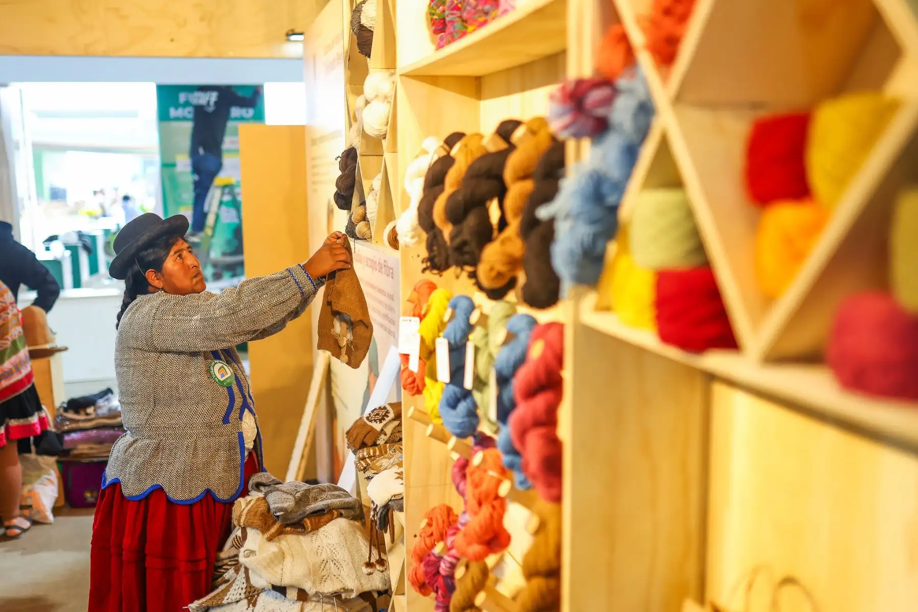 Titular del MIDAGRI se hizo presente en la feria más importante del país, donde se ofrecen productos de costa, sierra y selva al alcance de tu bolsillo. Foto: ANDINA/MIDAGRI