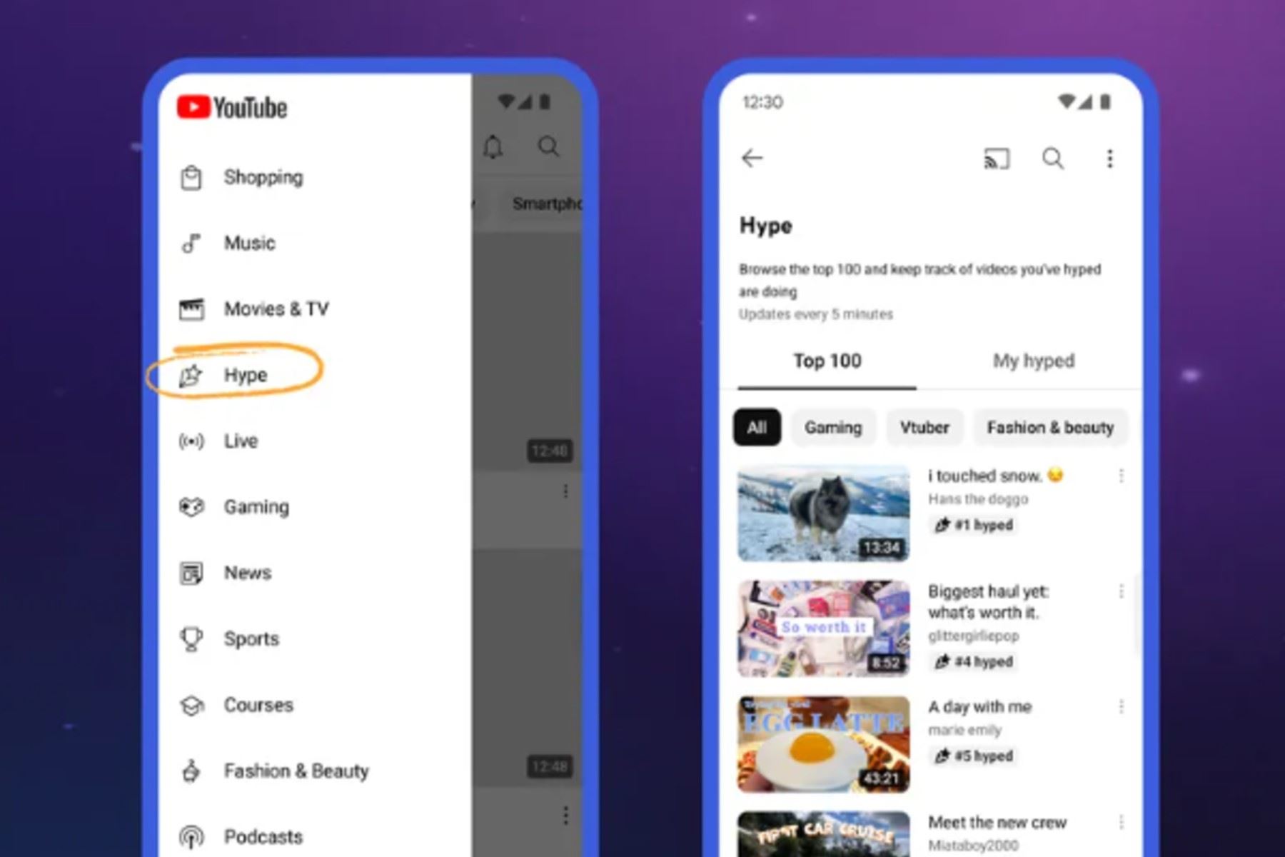 YouTube lanza la función “Hype” en 39 países; Perú aún no está incluido