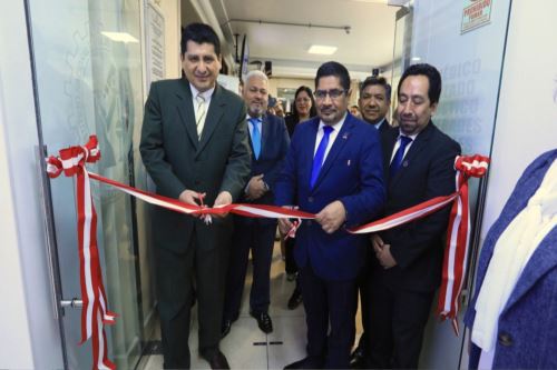 El Ministerio de Salud (Minsa) inauguró el Centro Médico Especializado en Diagnóstico de Enfermedades Ocupacionales ‘Alberto Hurtado Abadía’. Foto: ANDINA/Difusión