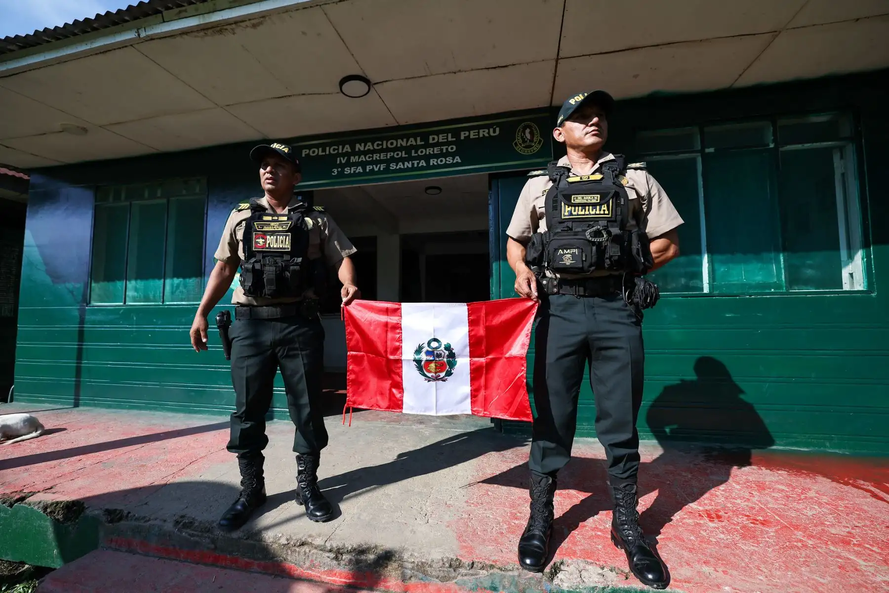 El presidente del Consejo de Ministros, Eduardo Arana, informó a autoridades locales, sociedad civil y población de Santa Rosa de Loreto sobre los avances de la Mesa de Trabajo instalada en Lima para el desarrollo del distrito.
Foto: PCM