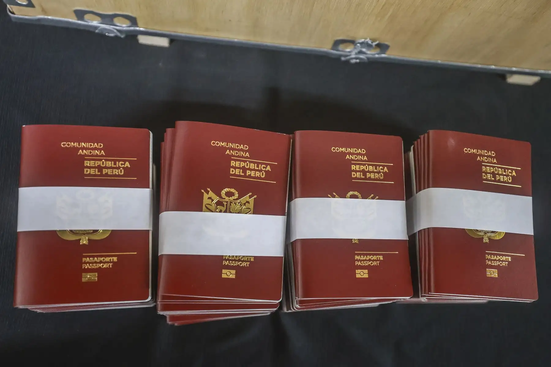 Gobierno de presidenta Boluarte asegura stock de pasaportes para próximos años. Foto: ANDINA/Prensa Presidencia