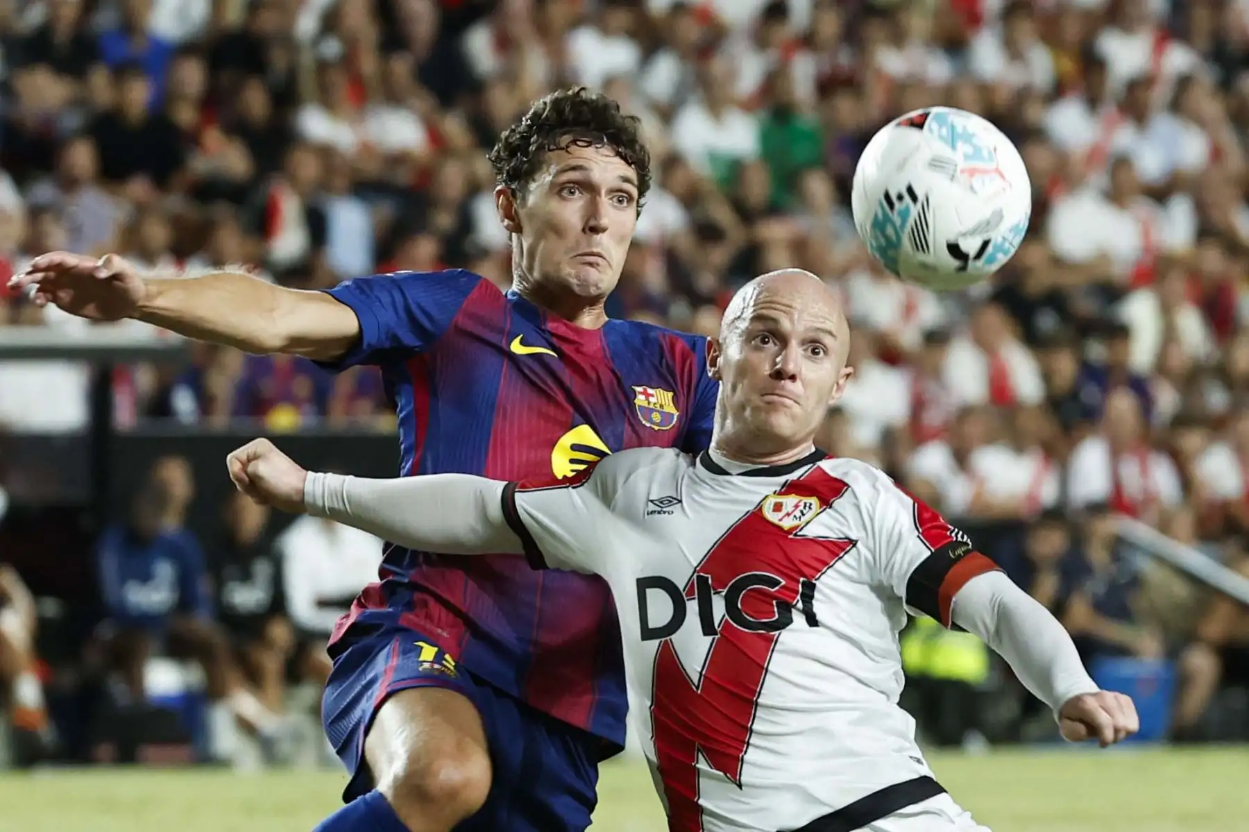 El centrocampista del Rayo 
