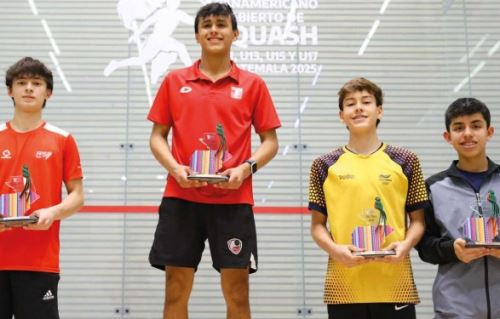 El squash nacional sigue cosechando victorias