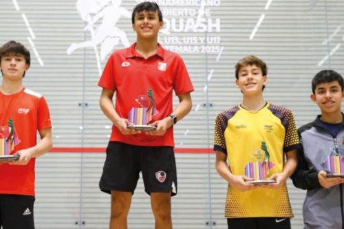 El squash nacional sigue cosechando victorias