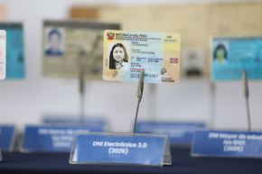 Hasta el 31 de diciembre de este año durará la masificación del DNI electrónico versión 3.0, informó la jefa del Reniec en plena conferencia de prensa. Foto: ANDINA/Difusión