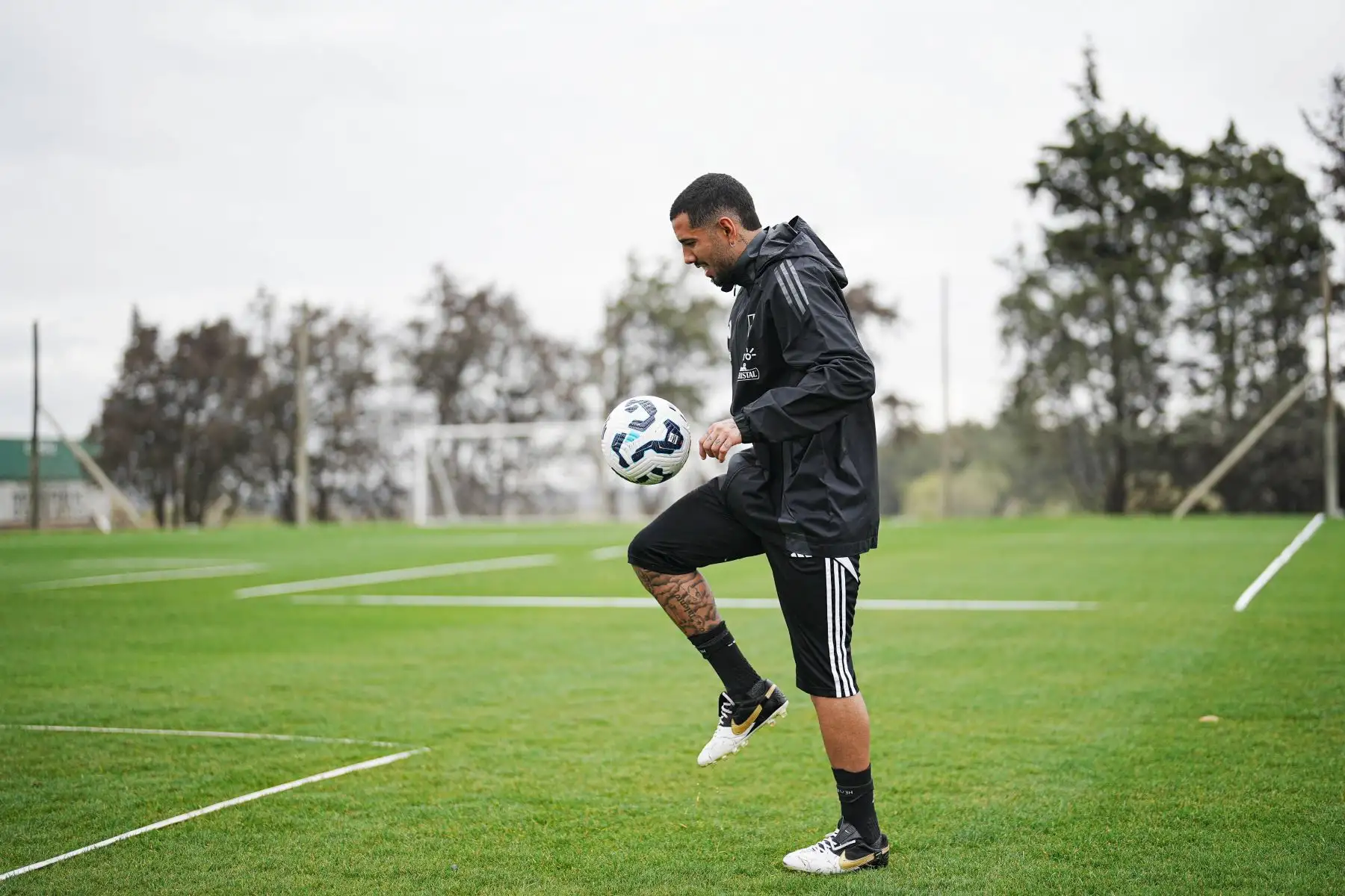 La selección peruana cumplió su segundo día de trabajos en Uruguay. 
Foto: FPF