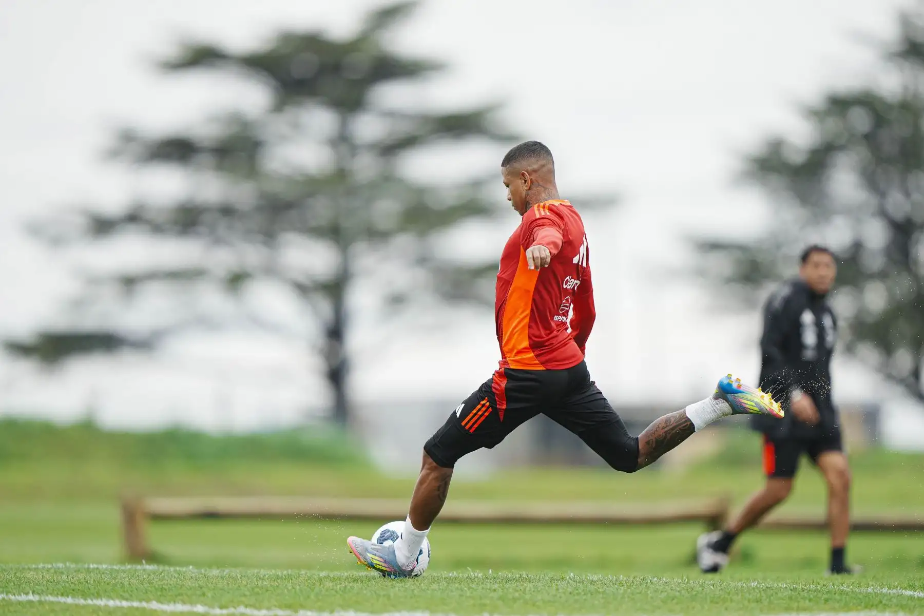 La selección peruana cumplió su segundo día de trabajos para enfrentar, el jueves 4 de setiembre a Uruguay por las Eliminatorias al Mundial 2026.
Foto: FPF
