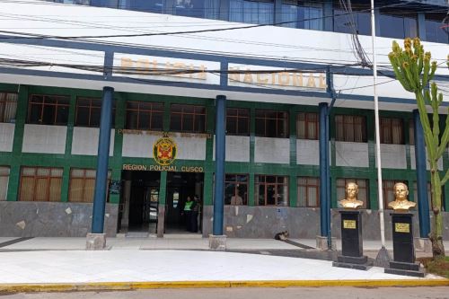 Sede policial del Cusco. Foto: ANDINA/Difusión