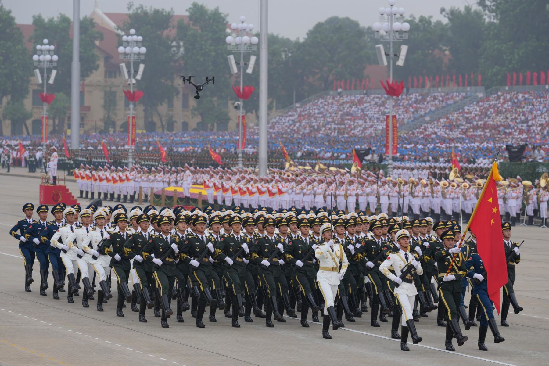 Con actividades castrenses, China conmemorará el aniversario del fin de la Segunda Guerra Mundial en el Pacífico. Foto: EFE.