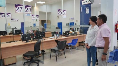 Instalan módulo de atención de Programa Contigo en Centro MAC en Piura. Foto: ANDINA/Difusión