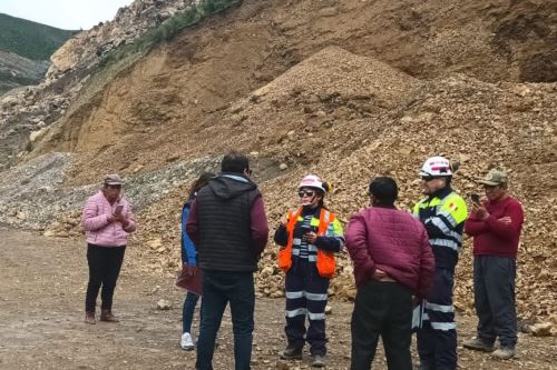Derrumbe en la carretera de Nasca, que conduce a Ayacucho, Foto: ANDINA/Difusión