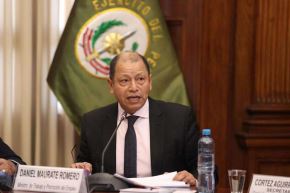 Ministro de Trabajo y Promoción del Empleo, Daniel Maurate Romero. ANDINA/Difusión
