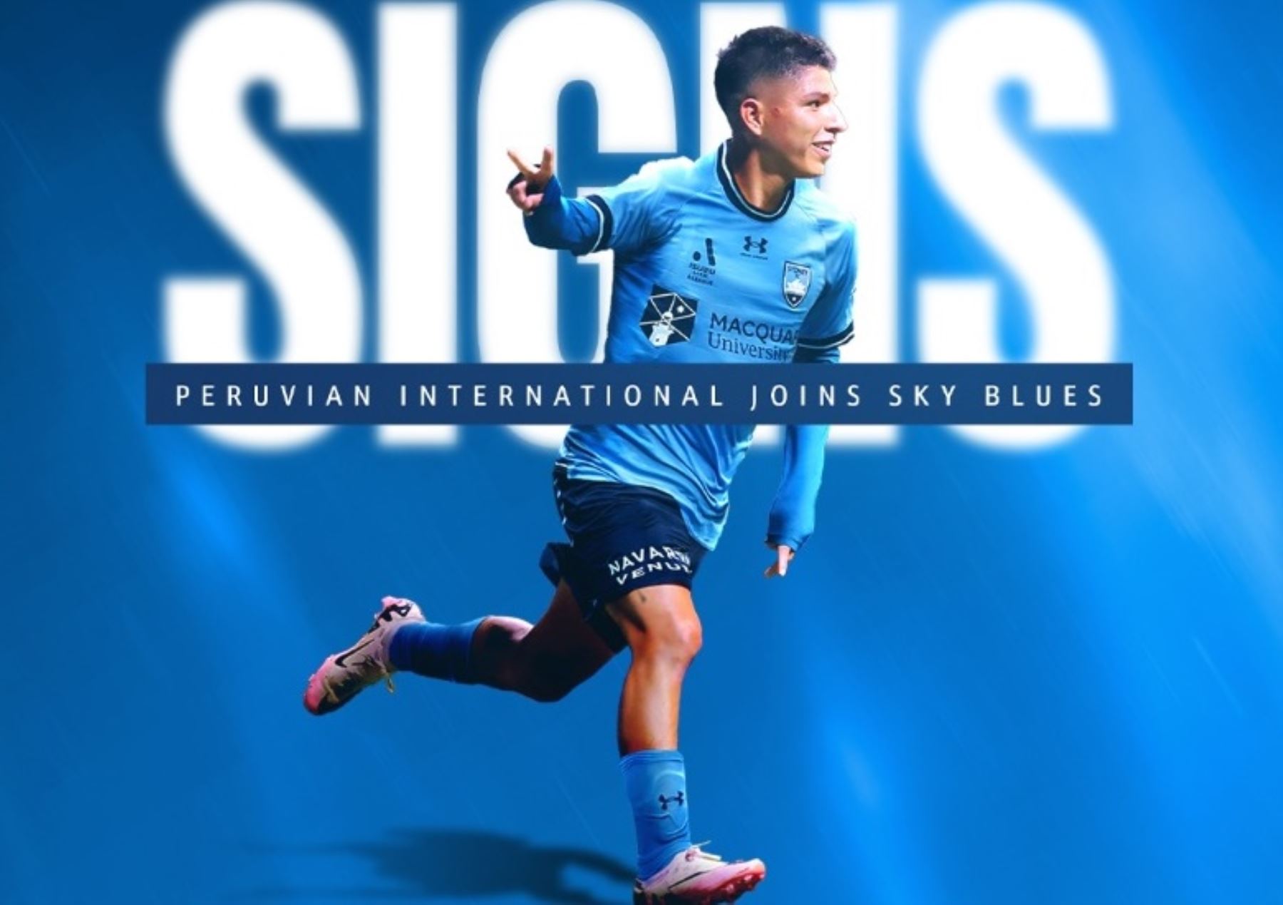 Piero Quispe comienza una nueva etapa en Australia
