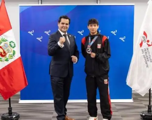 Yusei Ferreyra recibe el el apoyo del Instituto Peruano del Deporte
