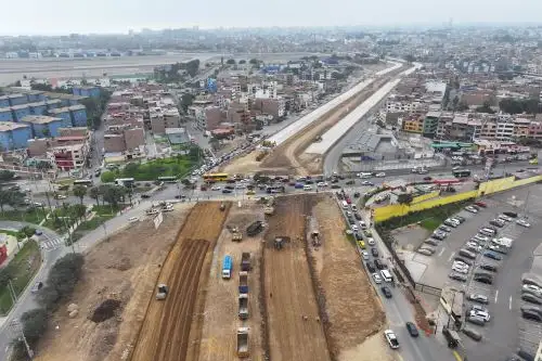 Vía Expresa Sur: imágenes de los avances de la ampliación de esta megaobra vial de Lima