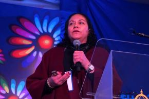 Intendente general de microfinanzas de la SBS, Myriam Córdova. Cortesía Summic 2025