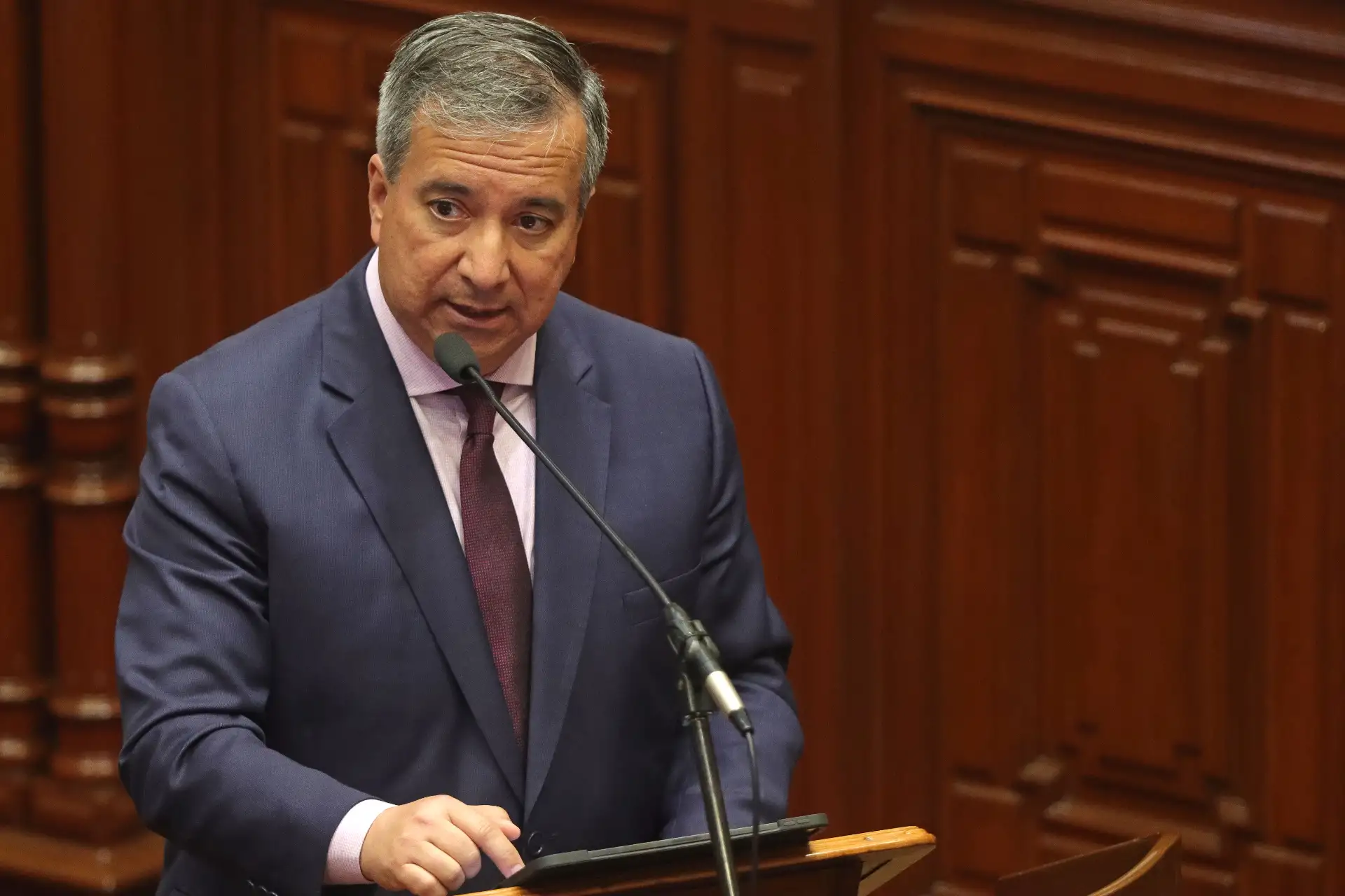 Ministro de Economía y Finanzas, Raúl Pérez Reyes. ANDINA