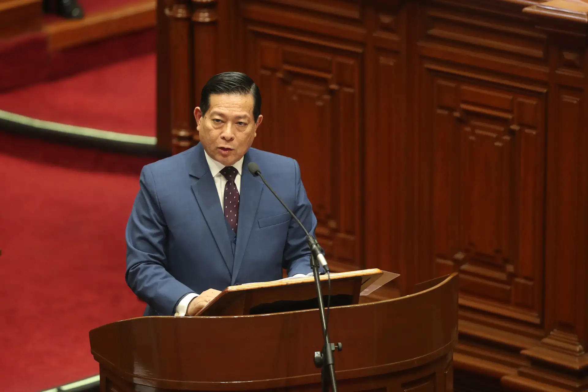 Presidente de Consejo de Ministros sustenta Proyecto de Ley de Presupuesto 2026