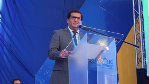 Presidente de la Federación Peruana de Cajas Municipales de Ahorro y Crédito, Jorge Solis. Cortesía Summic 2025