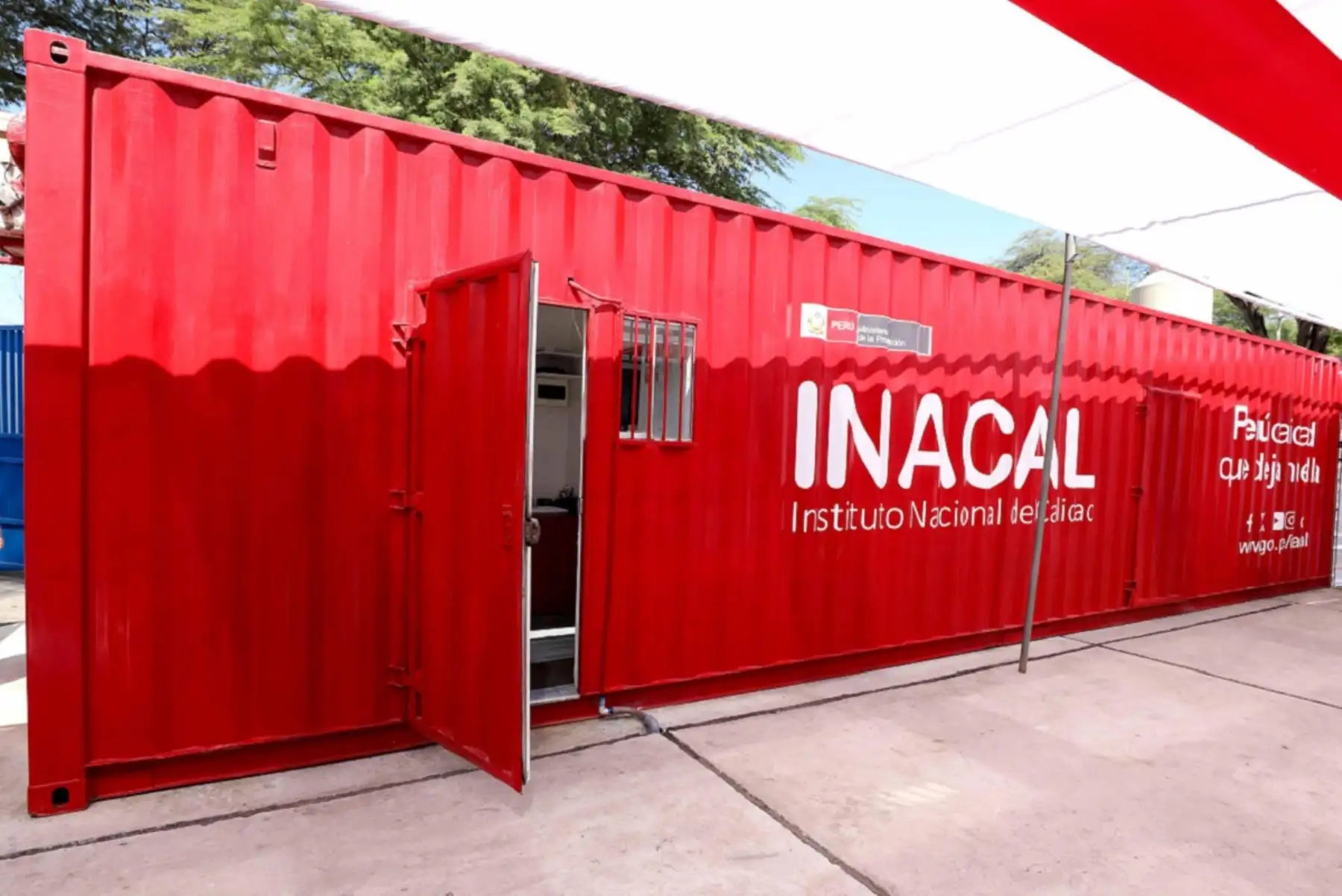 Laboratorio itinerante Inacal. Foto: Cortesía.
