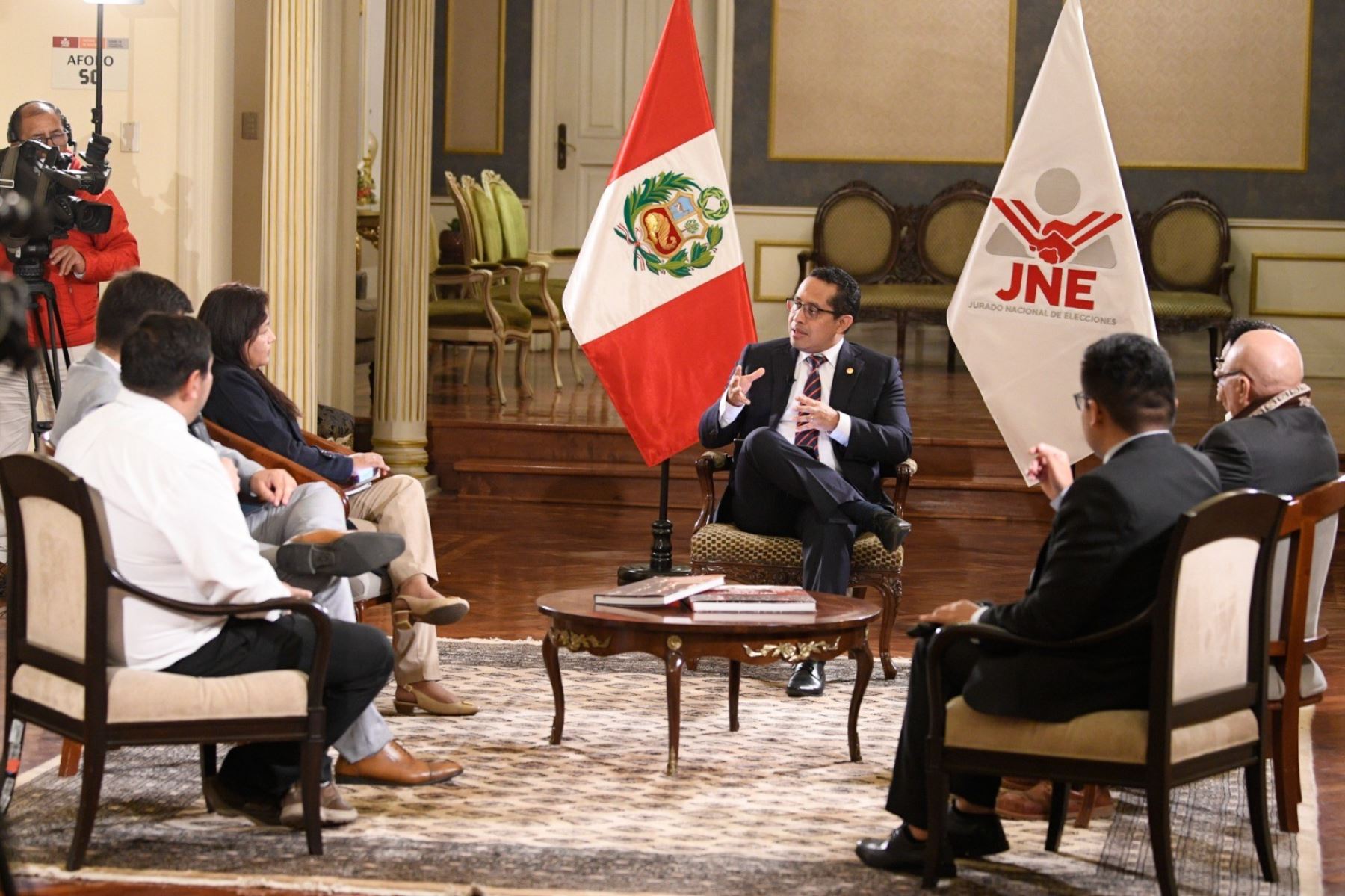 JNE informó a medios regionales avances de las elecciones 2026.