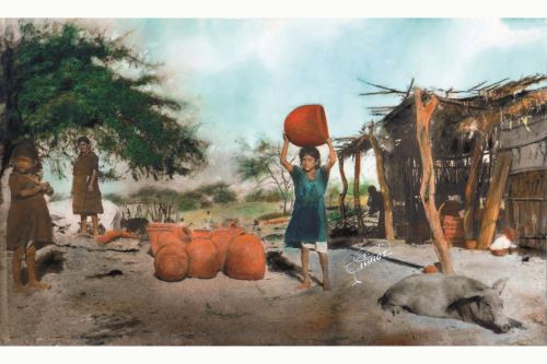 Fotos-óleo de Manuel Quiroz Jiménez. Cortesía
