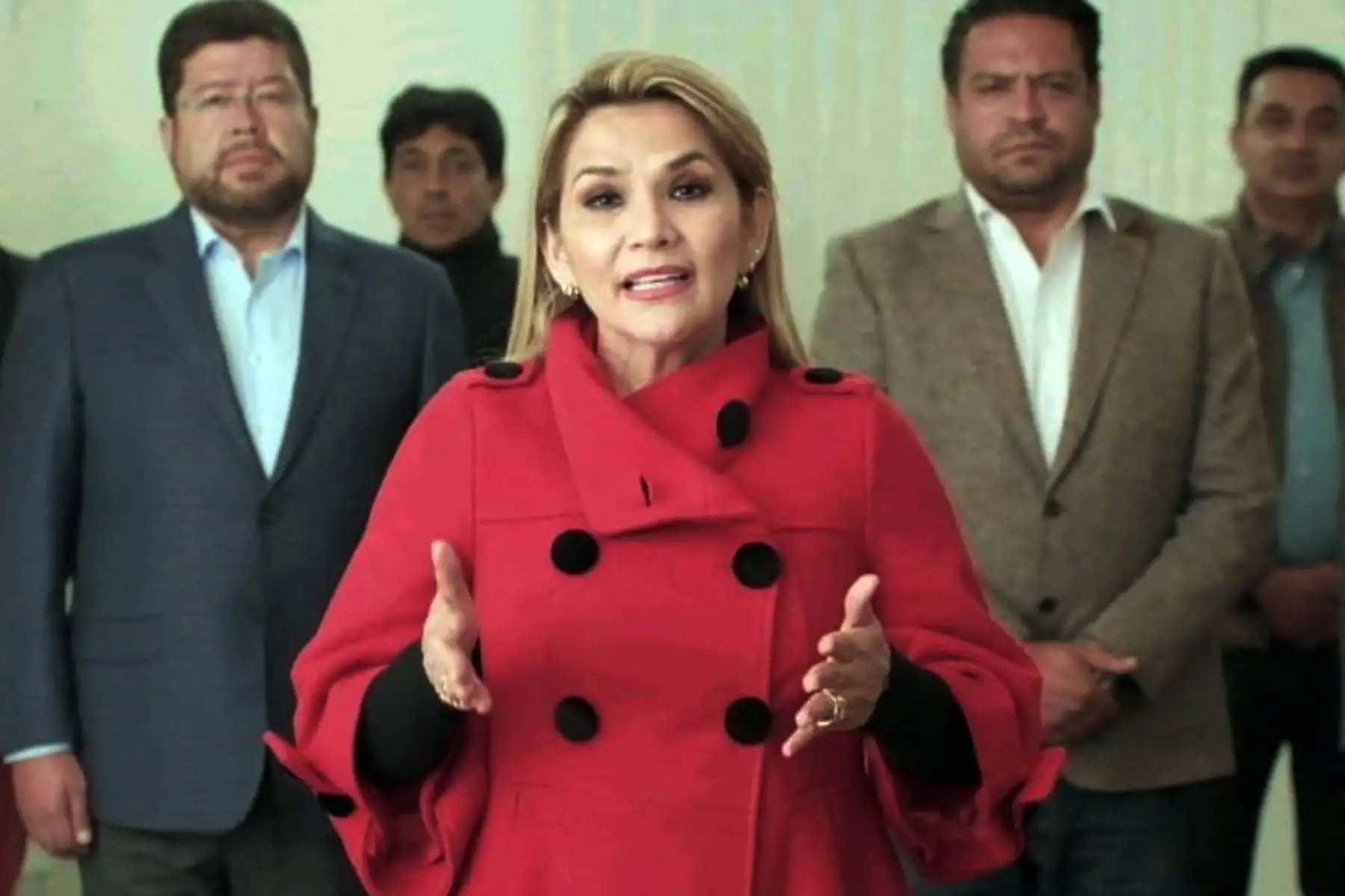 Tribunal boliviano ordena liberación de expresidenta de ese país, Jeanine Áñez, por caso de muerte de civiles en 2019. ANDINA/Difusión