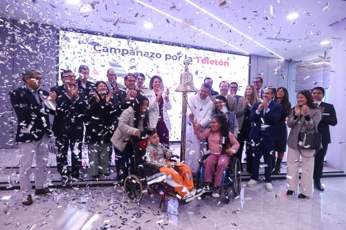 Teletón 2025: Se realizó el tradicional campanazo en la BVL