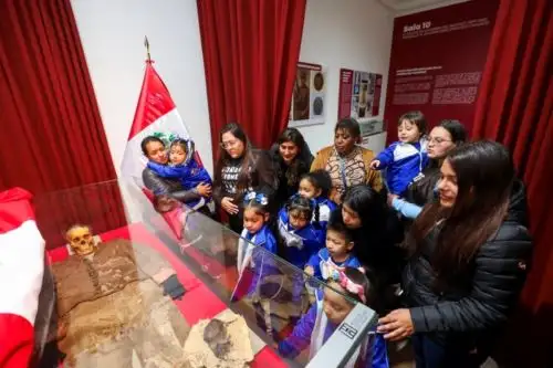 Está diseñado para recibir delegaciones escolares, turistas nacionales y extranjeros, así como investigadores y vecinos interesados. Foto: ANDINA/Difusión