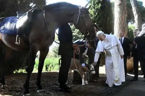 Papa León XIV inaugura el Centro de Formación Avanzada "Borgo Laudato Si" en Italia