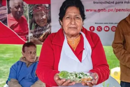 Eugenia Carrión, usuaria del programa social Pensión 65 y su ceviche de calabaza que conquista paladares