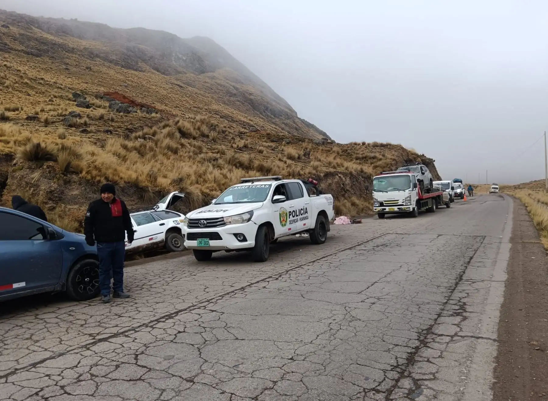 Estudiante de ingeniería y mecánico mueren en accidentes viales registrados en Ayacucho. ANDINA/Difusión