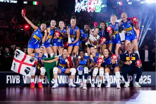 Italia campeón del Mundial de Vóley 2025