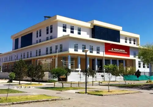 El sábado 13 de septiembre se entregará de manera oficial de la nueva sede de la Corte Superior de Justicia de Cajamarca que se ubicará en el complejo Qhapaq Ñan. ANDINA/Difusión
