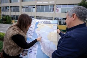 El nuevo Mapa del Potencial Cuprífero del Perú, que destaca las áreas con mayor concentración de cobre en nuestro país. Foto: Cortesía.