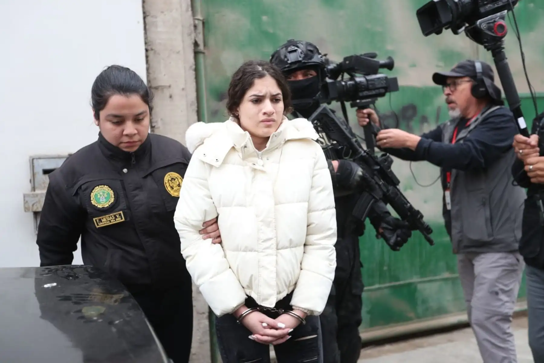 Capturan a cabecilla de la banda Los Desa Occidentales II, quienes extorsionaban a microbuseros y cobradores en el cono norte de Lima.
Inmueble ubicado en Los Olivos.
Foto: ANDINA / Lino Chipana Obregón.